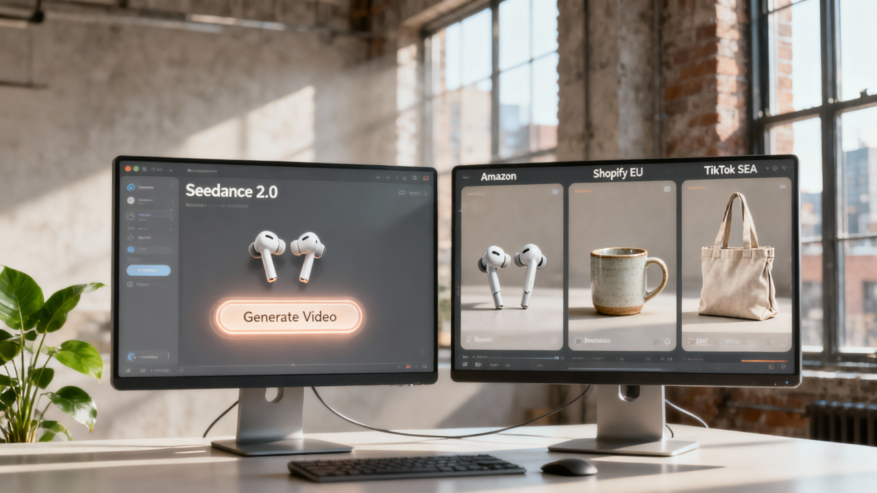 Seedance Text to Video: How Cross-Border Ecommerce Sellers Are Scaling Product Launches in 2026 featuring Seedance text to video, ecommerce video generator, AI generated videos for Amazon, Shopify video tool, TikTok Shop video creator, cross-border ecommerce video, Seedance 2.0, AI video for online sellers