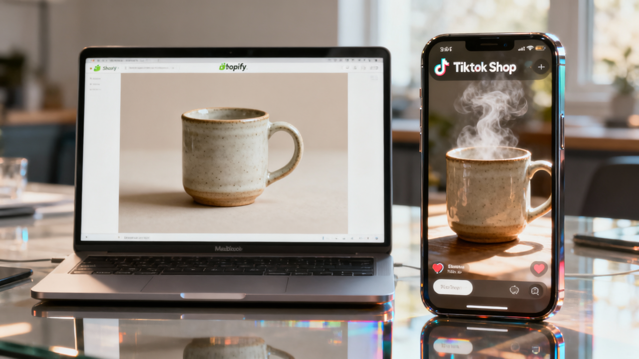 Shopify Video Ads for TikTok Shop Sellers: Fast, Scroll-Stopping Content in 2026 featuring Shopify video ads, TikTok Shop seller, AI generated videos, ecommerce video generation, cross-border ecommerce, Shopify TikTok Shop integration, AI image generation, Seedance 2.0